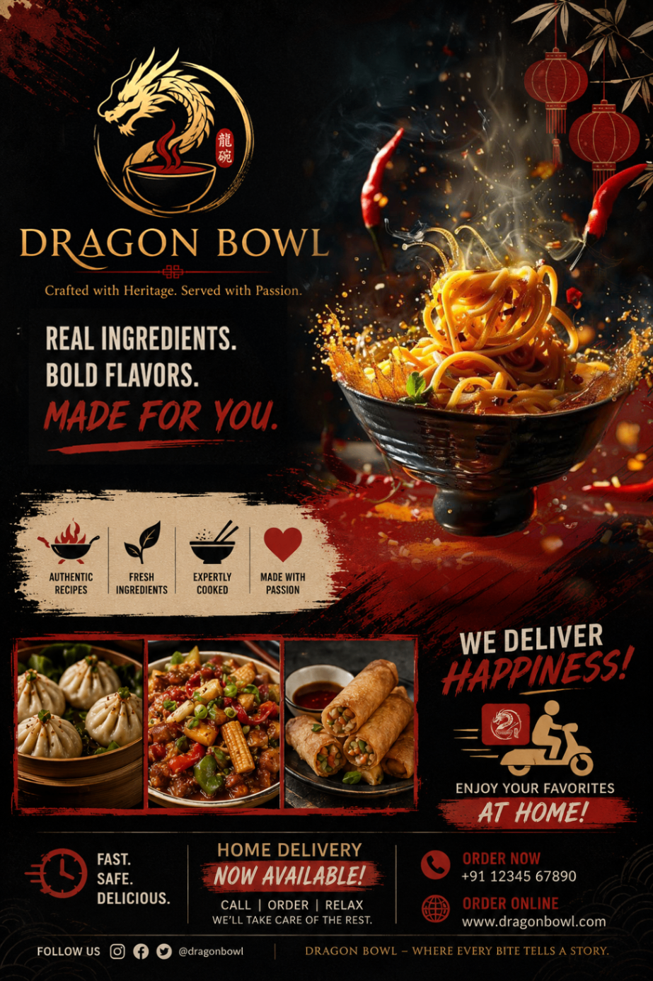 Dragon Bowl — We Deliver Happiness