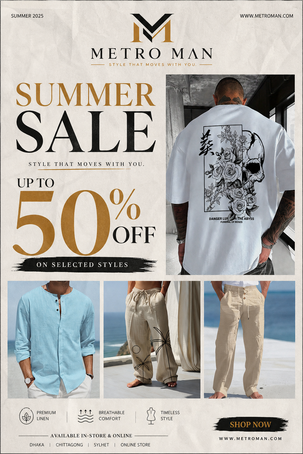 Metro Man — Summer Sale poster